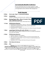 Chicago Area CBA Conference Agenda Gen