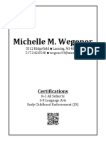 michelle wegener resume qr code