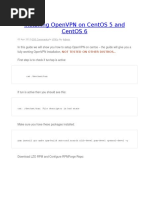 Download Installing OpenVPN on CentOS by Ch Shafique Wains SN306331567 doc pdf