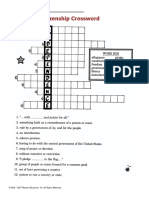 Citizenship Crossword: © 2000 - 2007 Pearson Education, Inc. All Rights Reserved