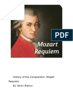 History of The Composition Mozart Requiem