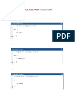 Tutorial de Matlab SOLUCIONARIO