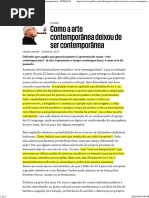 Como a Arte Contemporânea Deixou de Ser Contemporânea - PÚBLICO