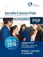 FINAL Jacobs University Career Fair Catalogue 2016