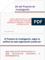 El Proyecto de Investigación Diseño PDF