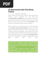 Download Uji Stasioneritas Data Time Series Lengkap by Misno Barage SN306344256 doc pdf