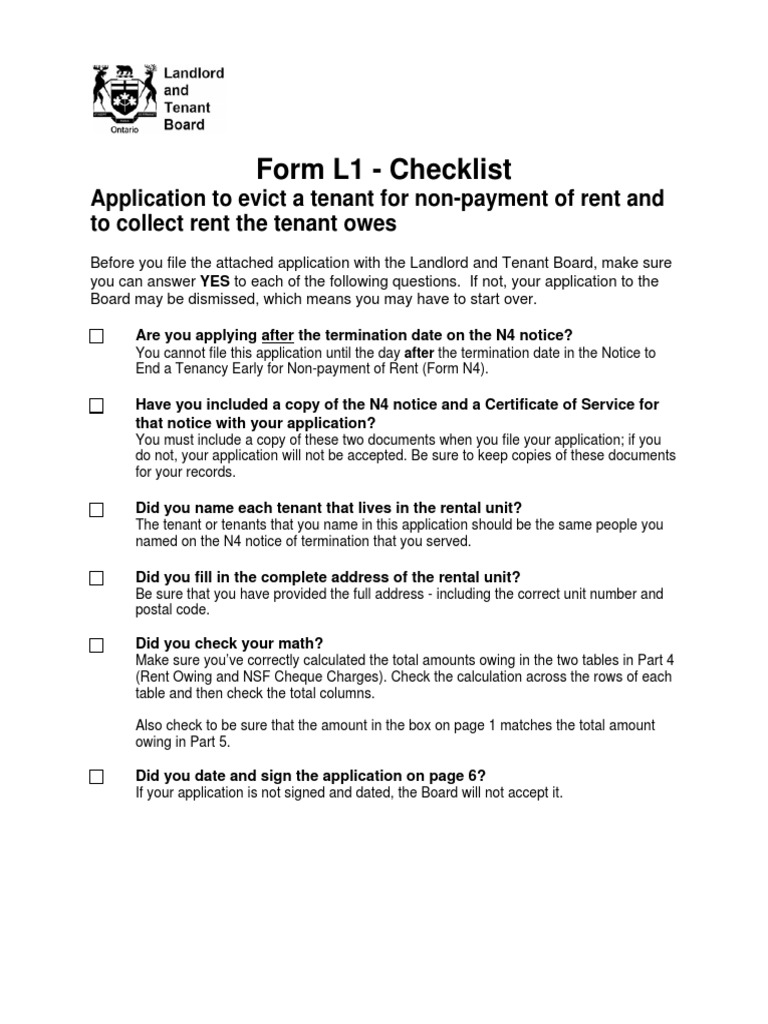 L1 - Evict For Non-Payment of Rent | PDF | Eviction | Leasehold Estate