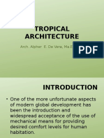 Tropical Architecture: Arch. Alpher E. de Vera, Ma - Ed.,uap