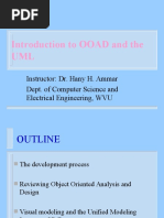 Introduction To OOAD and The UML: Instructor: Dr. Hany H. Ammar Dept. of Computer Science and Electrical Engineering, WVU