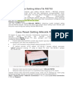 Cara Setting MikroTik RB750