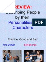 Describing People's Appearance and Clothes