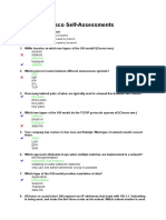 Learning@Cisco Self-Assessments: Session Network Transport