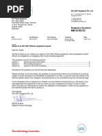 MB-Q10212C: Budgetary Quotation