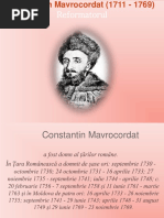 Constantin Mavrocordat (1711 - 1769)