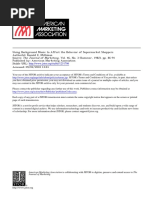 Download Using Background Music to Affect the Behavior of Supermarket Shoppers by Iulian Bogdan SN306363774 doc pdf