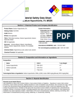 Msds Naocl