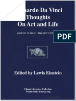 20130423023710leonardo Da Vinci Thoughts On Art and Life PDF