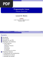 Programação Linear