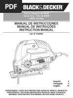 MANUAL Sierra Caladora Black and Decker KS650K