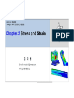 고체역학 Chapter2 Stress and Strain