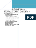 Kunci Jawaban Dan Pembahasan Lks Bahasa Indonesia Unit 1 Dan Unit 3