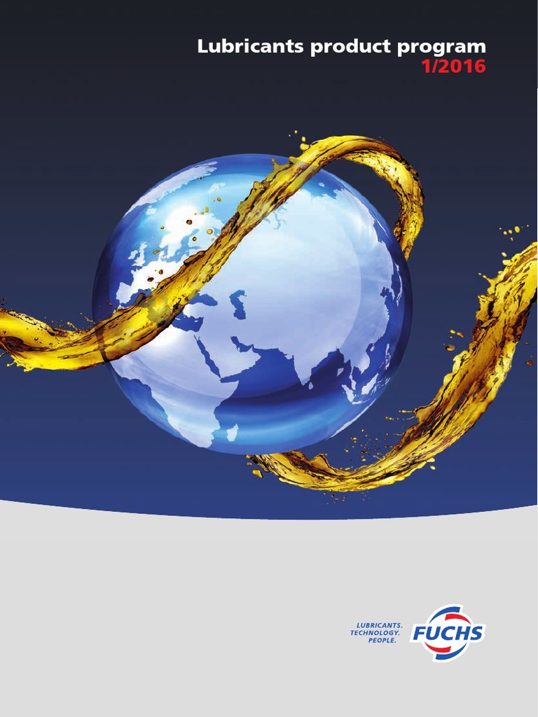 Fuchs Lubricants Product Program 1 2016 SQ Motor Oil Transmission