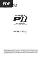 Download P11 SetupGuide PC-Mac by sticktoexecute SN306373360 doc pdf