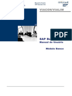 Manual SAP Business One módulo Banco