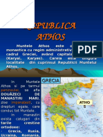 Muntele Athos-prezentare exceptionala.pps