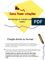 Como Fazer Citações