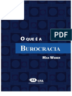O Que é a Burocracia Max Weber