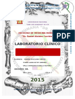 Historia Clinica 1 - Laboratorio Clinico