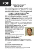Sex Offender Information Fact Sheet Risk Level 3 Notification Minneapolis Police Department