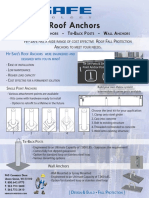 Roof Anchors - SPAs, Tie-Back Posts & Wall Anchors - 1