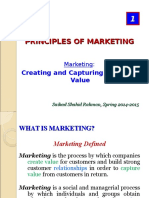 Principles of Marketing (Chapter 1)