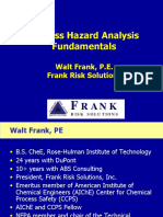 Process Hazard Analysis Fundamentals