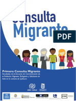 Primera Consulta Migrante 