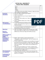 Seton Hill University Lesson Plan Template: Name Subject Grade Level Date/Duration