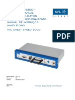 Manual de Usuario AVL SPEED 2000