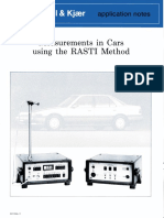 Rasti Method in Cars
