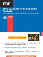 Autocuidado en El Lugar de Trabajo