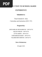 Download Introduction to School Based Experience by are_niece02 SN30640269 doc pdf