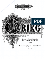 Lyric Pieces Op12 Grieg