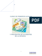 Primeros Auxilios y Prevencion de Accidentes en La Infancia