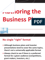 KDI PROJECT WORK 8 Authoring Business Plan