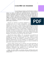 Cómo Escribir Un Buen Resumen - Francisco Moreno