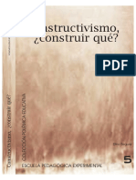 Dino Segura - Constructivismo- Construir Qué - EPE