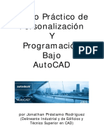 Curso de Personalizacic2ben y Programacic2ben Bajo Autocad Por Jonathan Prustamo Rodryguez 771 Psgs