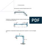 Exercicios Estatica das construções