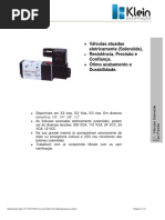 Válvula Solenoides Klein 155.118